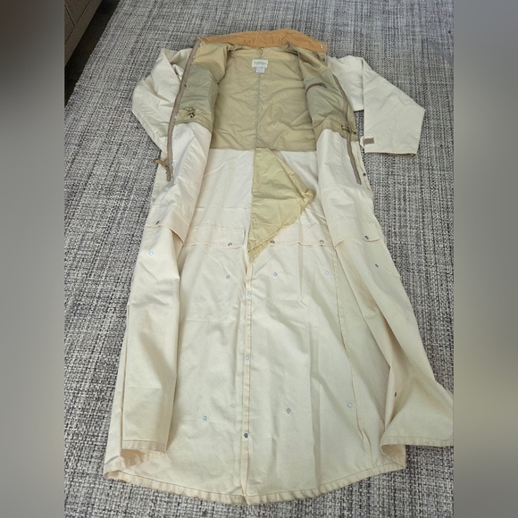 Vintage J. Peterman & Co. Long Duster Horseman Coat Yellowstone - Picture 17 of 17